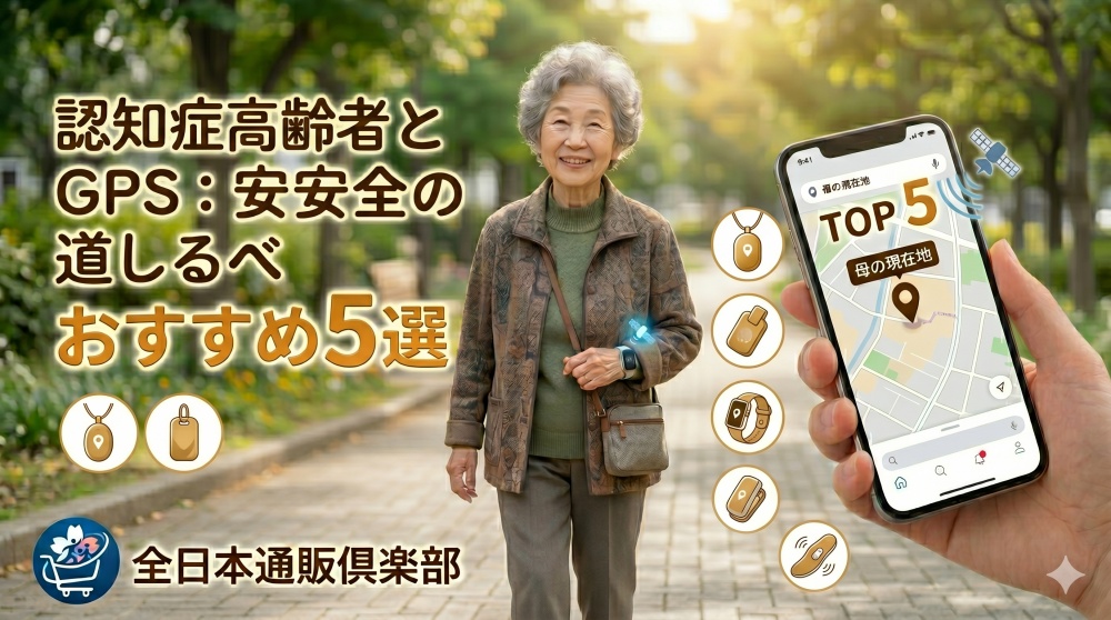 認知症のひとり歩き対策におすすめのGPS機器5選