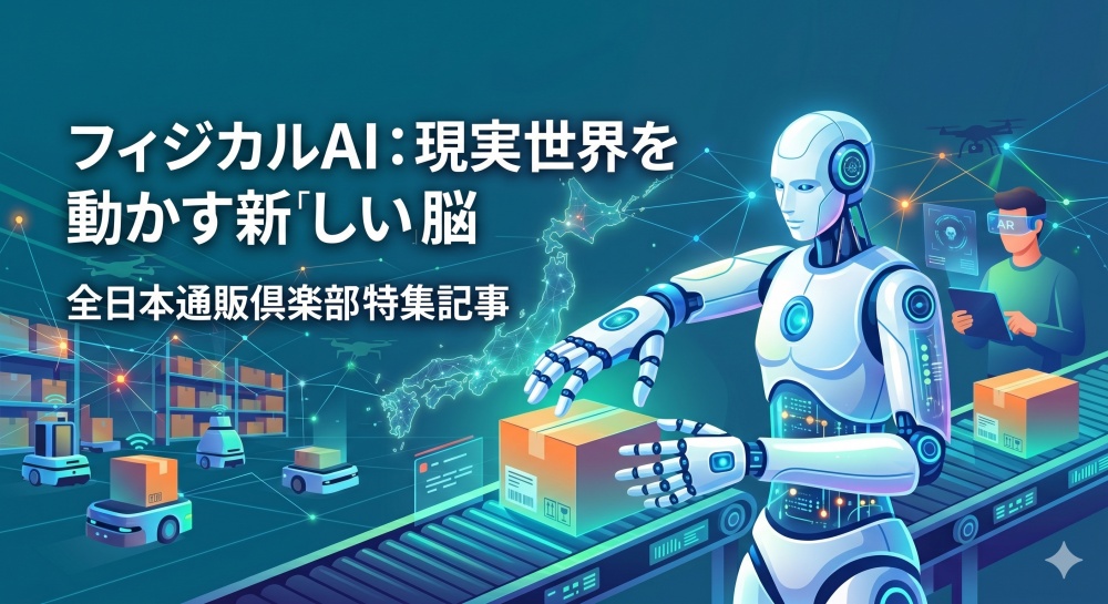 フィジカルAI：EC業界の未来を動かす