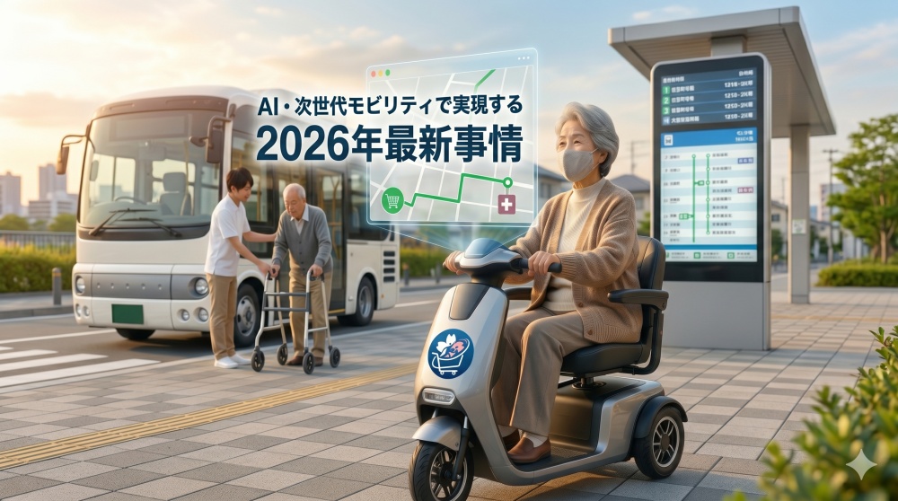 2026年最新：高齢者の「移動の自由」を支える新潮流