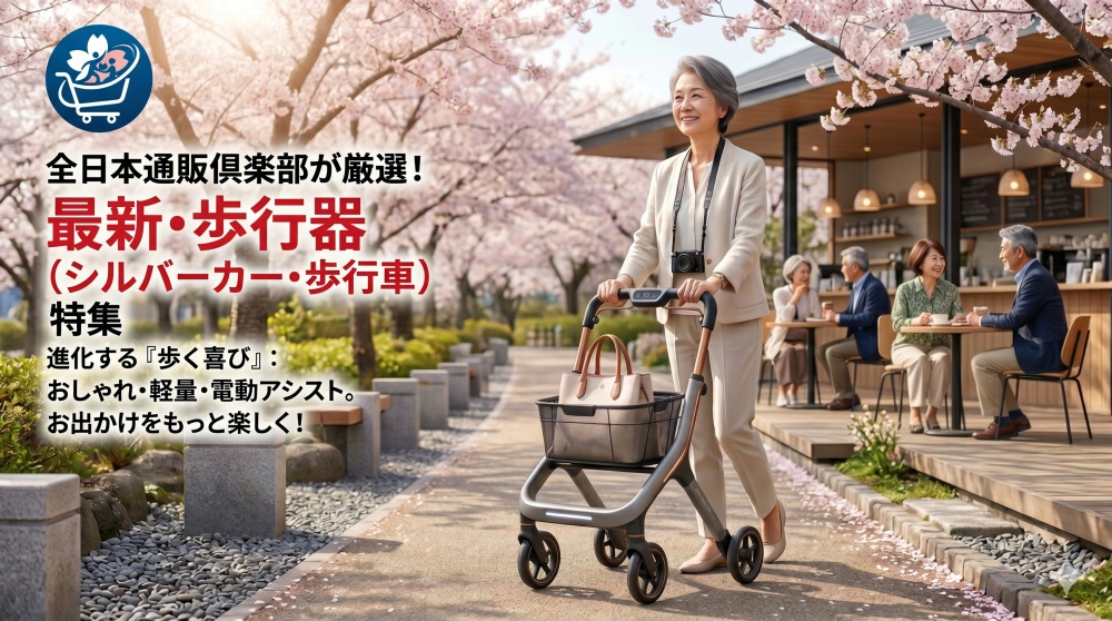 歩行器の最新トレンド3大事情