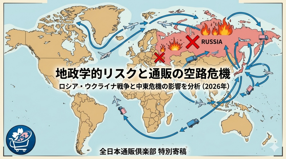 地政学リスクと越境EC物流