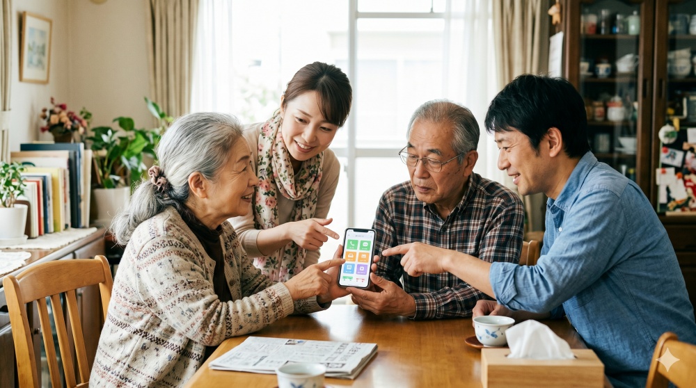 高齢の親向けスマホおすすめ設定