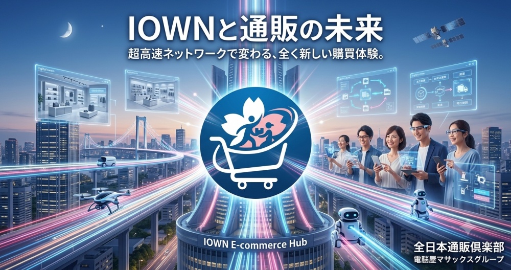 【2026年最新】IOWN（アイオン）が変える通販・ECの未来と物流DXの全貌