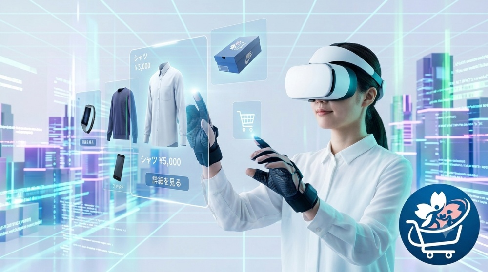 【次世代の買い物体験】VR通販(Vコマース)とは?メリット・最新事例・今後の課題を徹底解説!